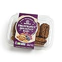 GluteNull Fruit & Nut Breakfast Bars, Gluten Free, Plant Based, Low Sugar, Good Source of Fiber, 11oz