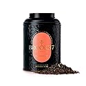 Brook37 Liquid Luxor - Premium Loose Leaf Black Tea | Smooth, Sweet Honey Notes | Floral Aroma | Caffeinated | 50g Decorative Tin | Plastic Neutral