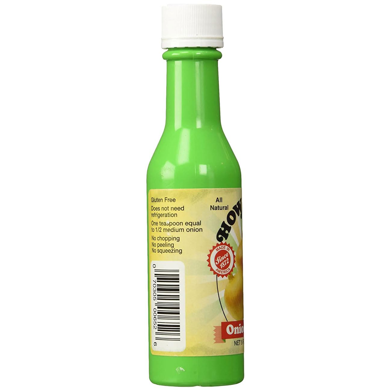 Howard’s Onion Juice, 5 fl oz | Pure Liquid Onion Seasoning | All-Natural Flavor Enhancer for Cooking, Marinades, Dressings & Sauces | No Artificial