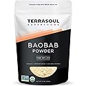 Terrasoul Superfoods Organic Baobab Fruit Powder, 12 Ounces