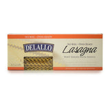 DeLallo No-Boil Lasagna Sheets, 13.2oz Box, Oven Ready, Made with Durum Wheat Semolina Flour, Non-GMO, (12 Pack)