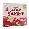 Plum Kids Organic Jammy Sammy Snack Size Sandwich Bar, Strawberry Jam & Peanut Butter 5.15 oz (145 g)(pack of 2) by Plum Kids