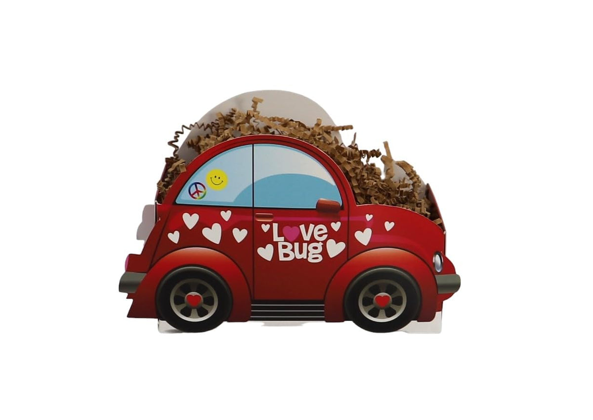 Gift Basket Village - The Love Bug Gourmet Gift Basket: Assorted Chocolates, Pretzels, Cookies, and More, Perfect for Any Sweet Occasion, Handcrafted