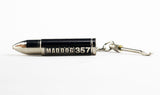 Mad Dog 357 Silver Collector's Edition Hot Sauce, Bullet Keychain, 5 oz