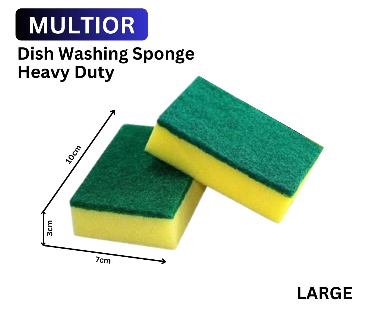 MULTIOR Scrub Sponges (3 Count) Compatible with Dawn Platinum Foam Refills, Fresh Rapids Scent (3 Refill Bottles 30.9 Fl Oz each) with 1 Foam Pump