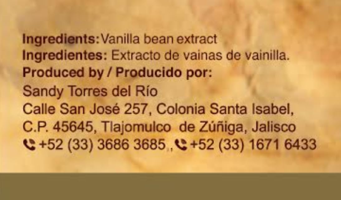 Mexican Vanilla Totonac’s - 33.2 Oz (1 Lt) Bottle - Pure Vanilla Extract Cooking and Baking