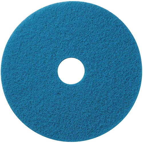 Global Industrial 20" Blue Scrubbing Pad - 5 Pads