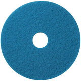 Global Industrial 20" Blue Scrubbing Pad - 5 Pads