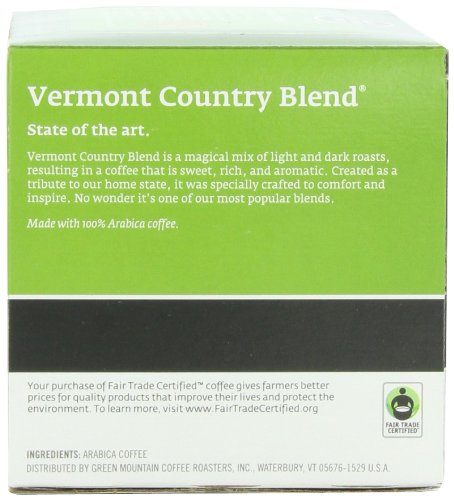 Green Mountain Coffee K-Cup, Vermont Country, 12 Count (Pack of 1)