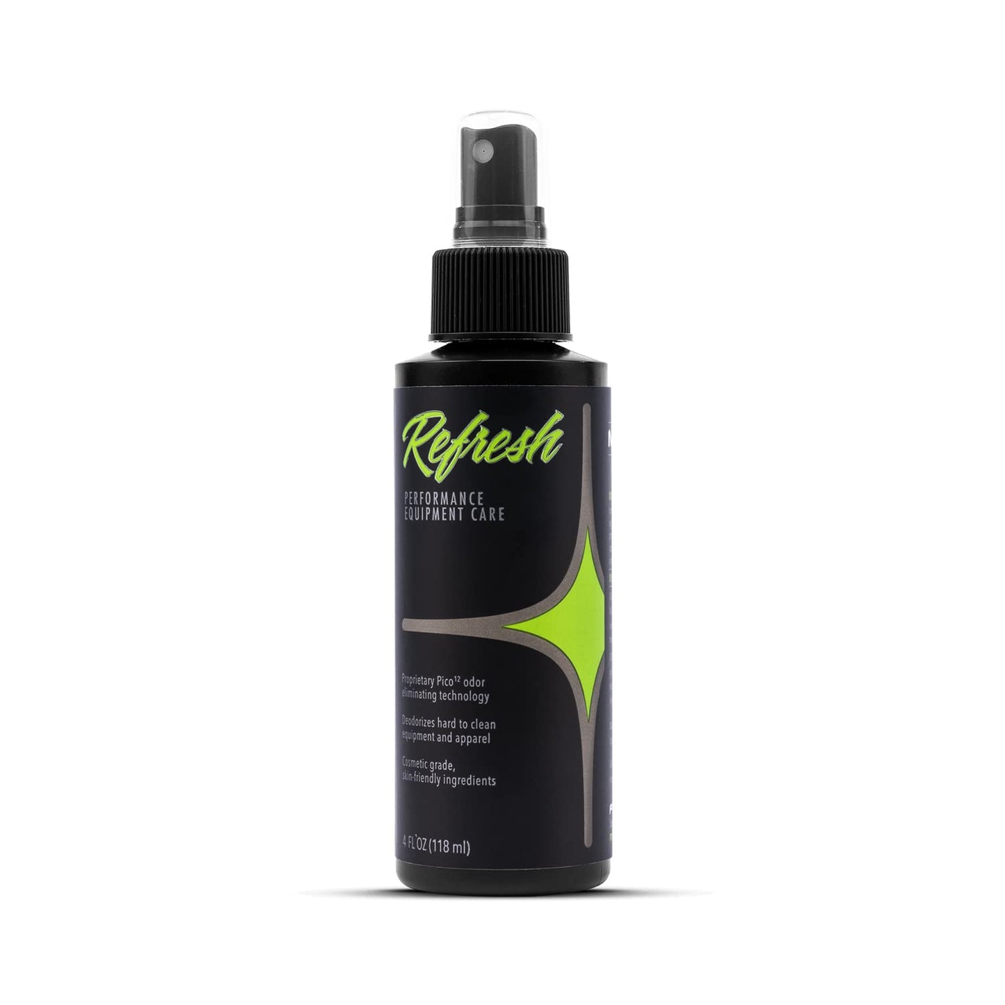 Molecule Refresh Spray | Performance Apparel Care | Cleans and Deodorizes Racing Suites & Technical Fabrics | Signature Fresh Scent | 4 Ounces