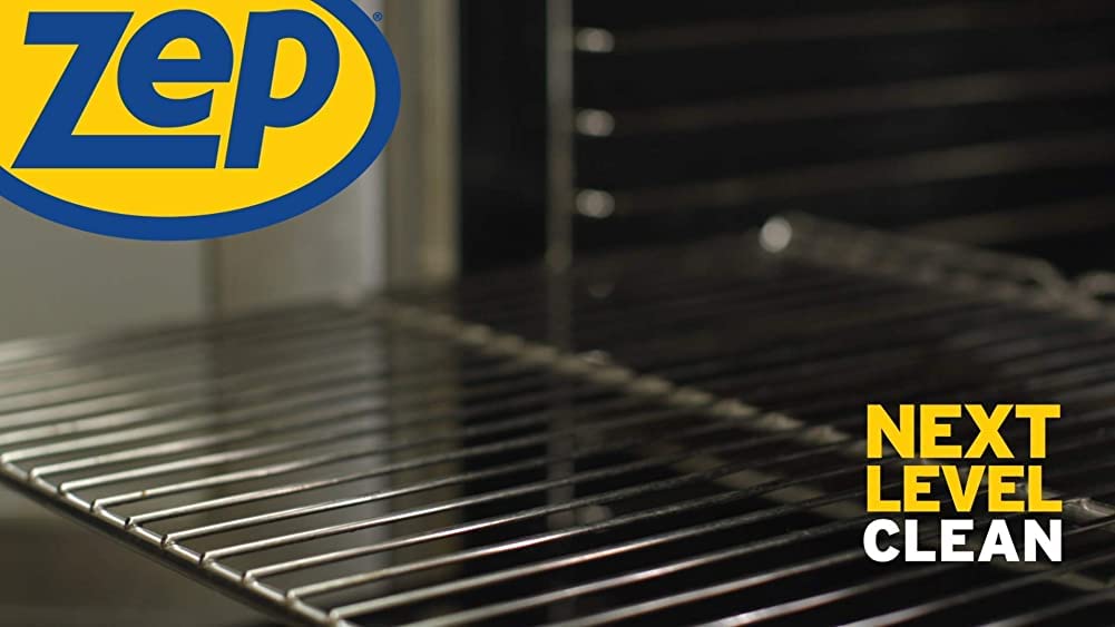 Zep Oven Brite Stove and Oven Cleaner - 32 oz (Case Of 12) 104801 - Penetrates Tough, Baked-On Soils, Carbon Deposits, Grease and Grime (For Business