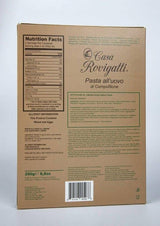 Fettuccine with Lemon Gourmet Egg Pasta (Pack of 4) - Italian Pasta From the Region of Di Campofilone- Imported Italian Egg Pasta- 8.8 ounces / 250