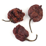 Whole Carolina Reaper Chiles, 1 lb - Dried Hot Pepper Pods, Extreme Heat (750,000-900,000 SHU), by Woodland Gourmet