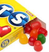 Dots Original Candy Gumdrops, Original Assorted and Tropical Assorted, 7.5 Ounce Theater Box (Pack of 2) - with Two MYD Lollipops