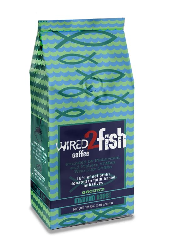 Wired2fish Coffee Medium Roast Faith Version, ground