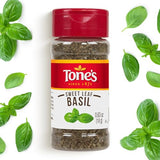 Tone's Sweet Leaf Basil, 0.63 Ounce