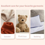 2-in-1 Electric Lint Remover & Fabric Shaver | Sweater Defuzzer with 3 Speeds, 6 Stainless Steel Blades, and Built-in Lint Roller | USB-C Rechargeable