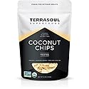 Terrasoul Superfoods Organic Toasted Coconut Chips, 12 Oz - Unsweetened | Unsalted | Perfectly Toasted Flakes