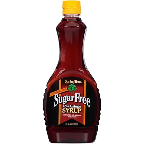 Sugar Free Low Calorie Syrup, Maple (Pack of 2)