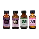 Bakto Flavors Combo Pack 1-ounce Bottles, Pack of 4 - VIOLET, LAVENDER, JASMINE, ROSE