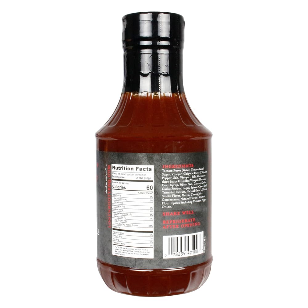 Loot N Booty Cherry Chipotle BBQ Sauce - 19.25 oz