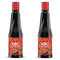 ABC Sweet Soy, Black Dark Marinade, 20.3 Oz (Pack of 2), Savory Sauce, Dip, Stir-fry, Glaze, Vegan, No MSG, Plant-based, Halal, Umami Flavor