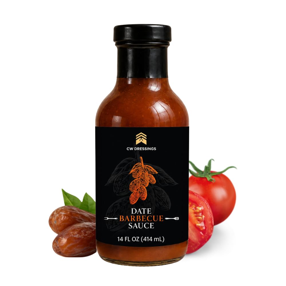 CW Dressings Date-Sweetened BBQ Sauce, Sweet & Smoky, 14 oz