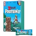 Zbar Protein - Chocolate Flavored Mint - Crispy Snack Bars - Made with Organic Oats - Non-GMO - 5g Protein - Gluten Free Protein Bars (15 Pack)