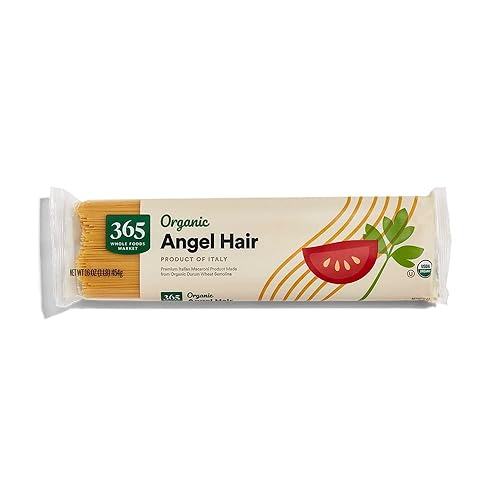 365 by Whole Foods Market, Organic Angel Hair Pasta, 16 Ounce