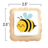 Bee Theme Cookies | Summer Party Bumble Bee Honey Birthday Baby Shower | 24 Individually Wrapped | Kosher