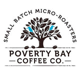 POVERTY BAY COFFEE CO. Alice Lake USDA Certified Organic Dark Roast Coffee Beans, 2lb Bag