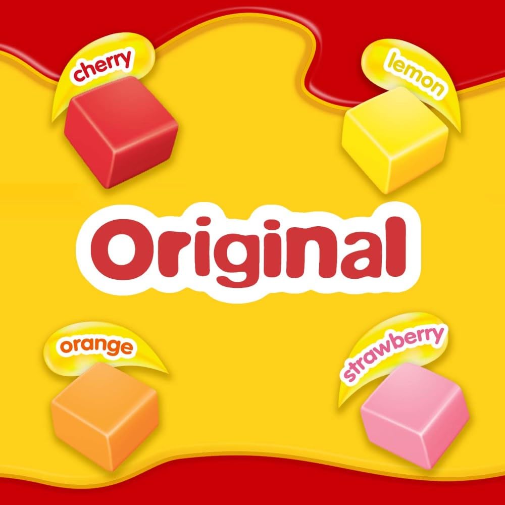 Starburst Minis Original Candy Fruit Chews, 24 x 1.85 oz, Strawberry, Cherry, Orange, Lemon Flavor Candies