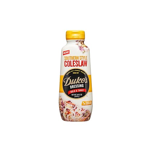 Duke’s Southern Style Coleslaw Dressing - Tangy & Classic, 14 Ounce (Pack of 1)
