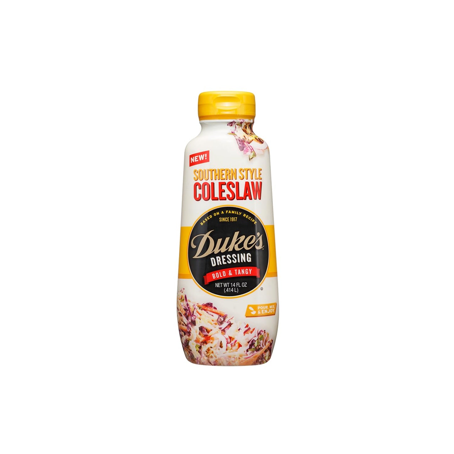 Duke’s Southern Style Coleslaw Dressing - Tangy & Classic, 14 Ounce (Pack of 1)