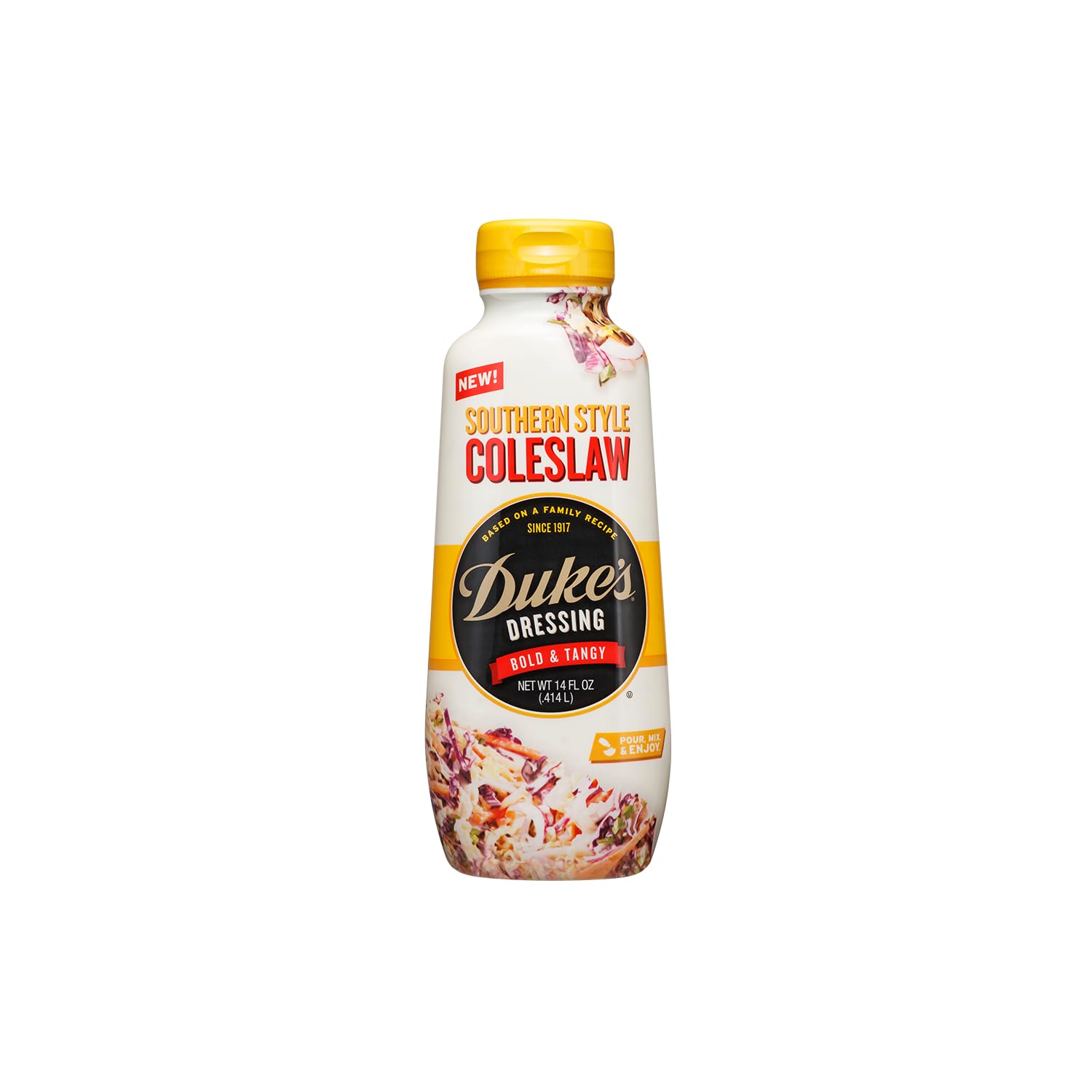 Duke’s Southern Style Coleslaw Dressing - Tangy & Classic, 14 Ounce (Pack of 1)