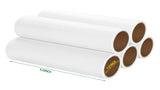 Criblor 5 Pack 9.45 Inch Wide Large Lint Roller Refills (1.51In Inner Diamerter), Supersize Extra Sticky Roller Refills for Pet Hair Removing(300