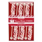 Melville Candy Hot Chocolate Stirrers Gift Set - For Hot Cocoa, Coffee, Tea, Stocking Stuffers, Holiday Gift Idea - Made in USA, Individually Wrapped