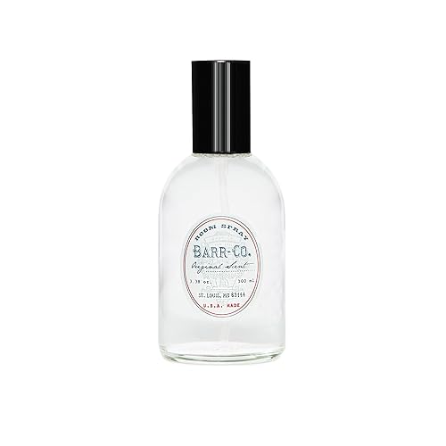 Barr-Co. Room Spray, Creamy Vanilla Scent, Bathroom Sprays for Odor, Natural Long-Lasting Air Freshener for Home, 3.38 fl oz