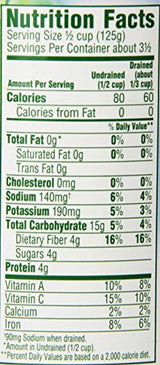 Del Monte® Fresh Cut® Low Sodium Sweet Peas, 15 oz. Can