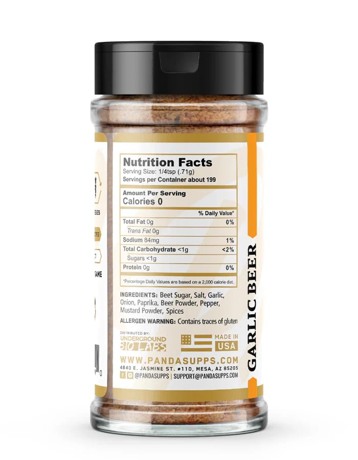 Underground Bio Labs| Prep By Jefe Premium Seasoning | Low Sugar/Sodium | MSG/Gluten Free | 13 Mouthwatering Flavors | Reinvigorate Your Meal Prep