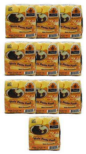 Juquilita RED Mole Paste 17 Ounces (10 Pack)