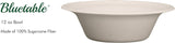 Paper Bowls Disposable Bowls Compostable [1000 Pack] Bulk 12 oz Biodegradable Bowl - Case Pack Good For Hot Soup Chili - Made from 100% Sugarcane