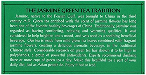 Triple Leaf Tea 2 Flavor Variety Bundle: (1) Rose Black, and (1) Jasmine Green (20 Count)