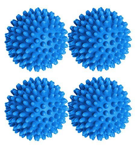 Dryer Balls 8 Pack Blue- Reusable Dryer Balls Replace Laundry Drying Fabric Softener and Saves You Money