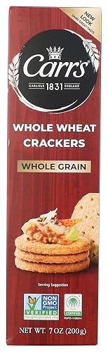 Carrs Whole Wheat Crackers 7.0 OZ (Pack of 12)