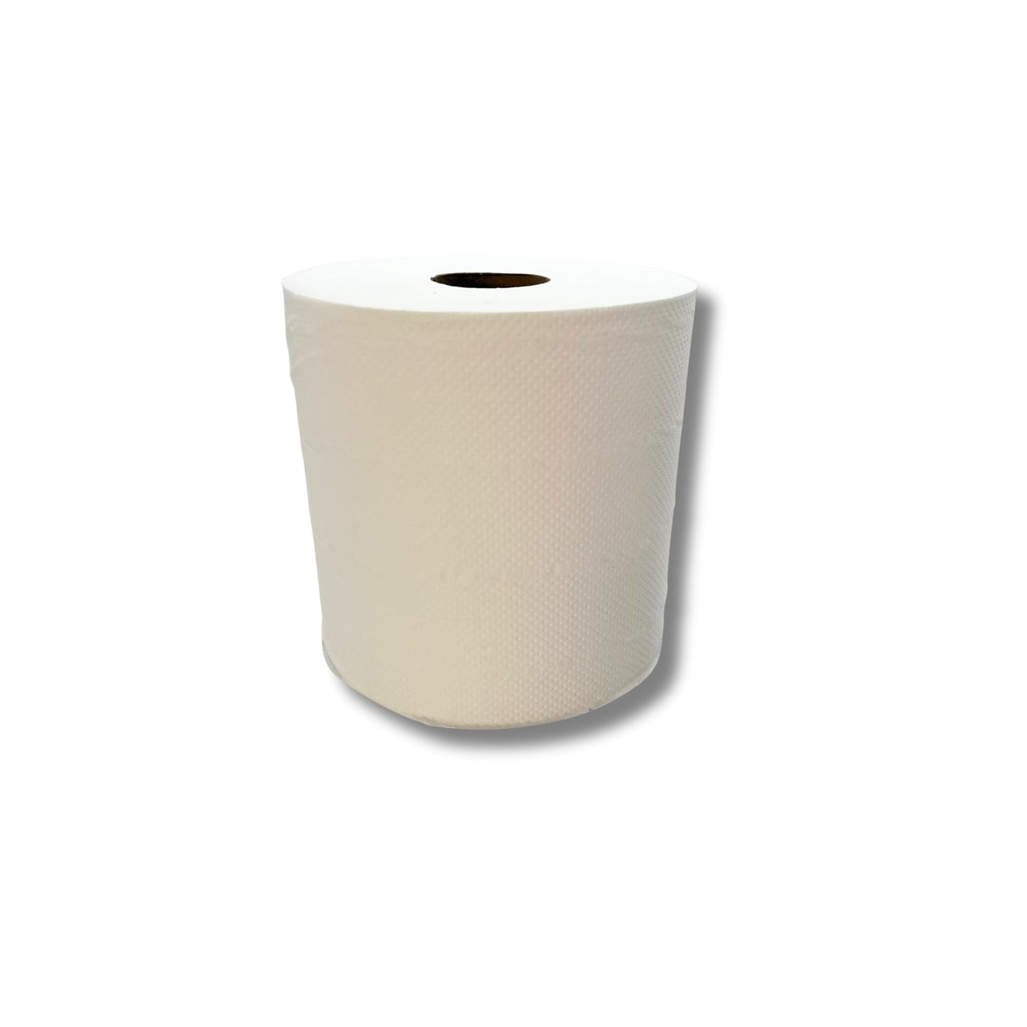 SMPLY PRO Center-Pull Towels, 6-Roll Case, 520’ Roll, 2-Ply White Disposable, Fits Universal Center-Pull Dispensers, Bulk Commercial Paper Towels