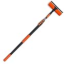LAANPOLE 26FT Window Squeegee with Extension Pole, 2-in-1 Squeegee for Window Cleaning, Professional Cleaning Kit for Home with 20FT Telescoping Pole