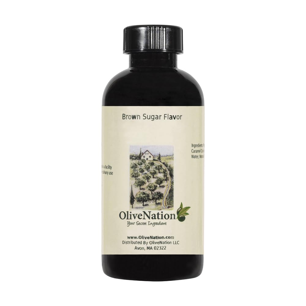 OliveNation Brown Sugar Flavoring Extract for Baking and Cooking, Add Sweet Deep Flavor to Sweet or Savory Dishes, Non-GMO, Gluten Free, Kosher