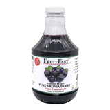 Aronia Berry (Chokeberry) Juice Concentrate (32 Fl Oz.) by FruitFast - Unsweetened Pure 65 Brix Choke Berry Concentrate - 64 Servings (32 Ounce)