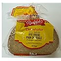 Rudolph's Tiefenferter Farmer's Double Crust Sliced Rye Bread - Authentic German-Style Dark Rye - Traditional Double Crust Recipe - Pre-Sliced